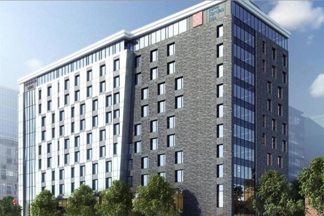 加拿大魁北克蒙特利尔市中心希尔顿花园酒店 外观 照片